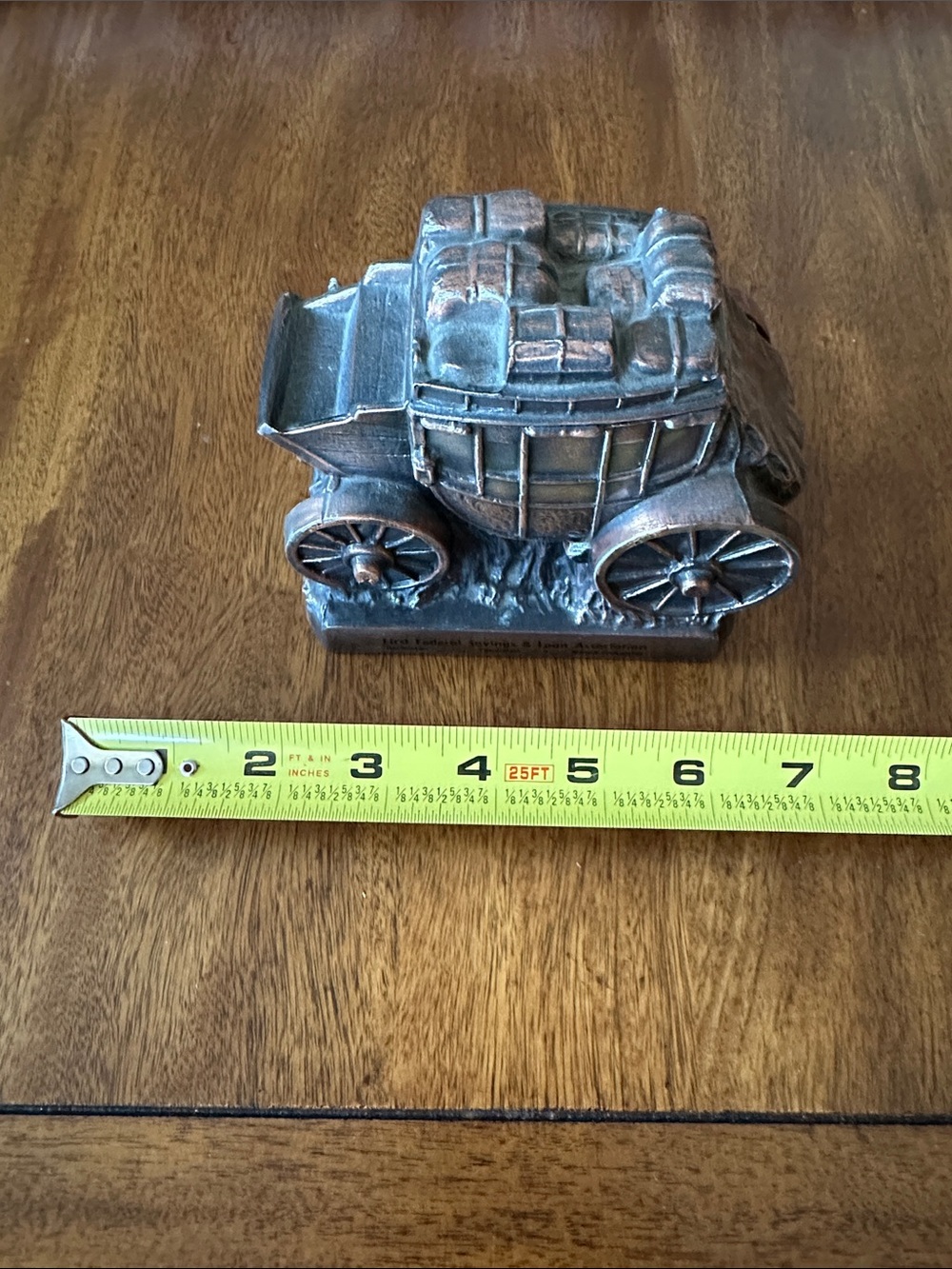 Antique-Style Stagecoach Accent Figurine - Unbranded
